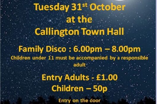 2023: Halloween Family disco @ Callington Town Hall
