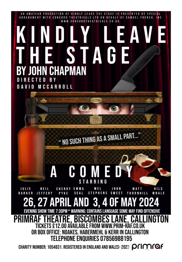 Kindly leave the stage @ Callington Prim-Raf