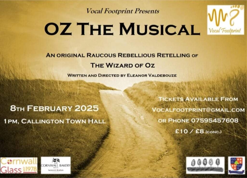 Vocal Footprint presents, OZ The musical, tickets now available