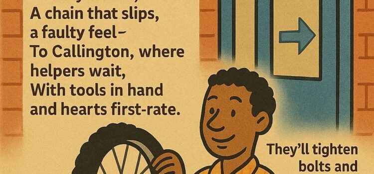 Callington Repair cafe poster