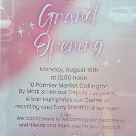 Callington Preloved, New charity store.