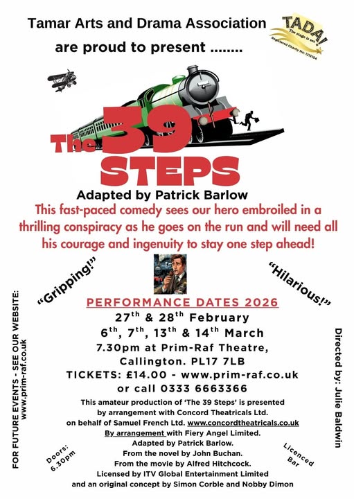 The 39 steps, Callington