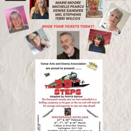 Cast of Tthe 39 Steps @ The Prim-Raf theatre Callington