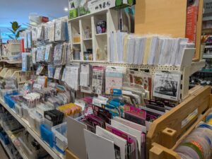 inside view of Framin' Crafty, Bespoke picture Framing and Craft supplies

