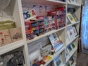 inside view of Framin' Crafty, Bespoke picture Framing and Craft supplies
