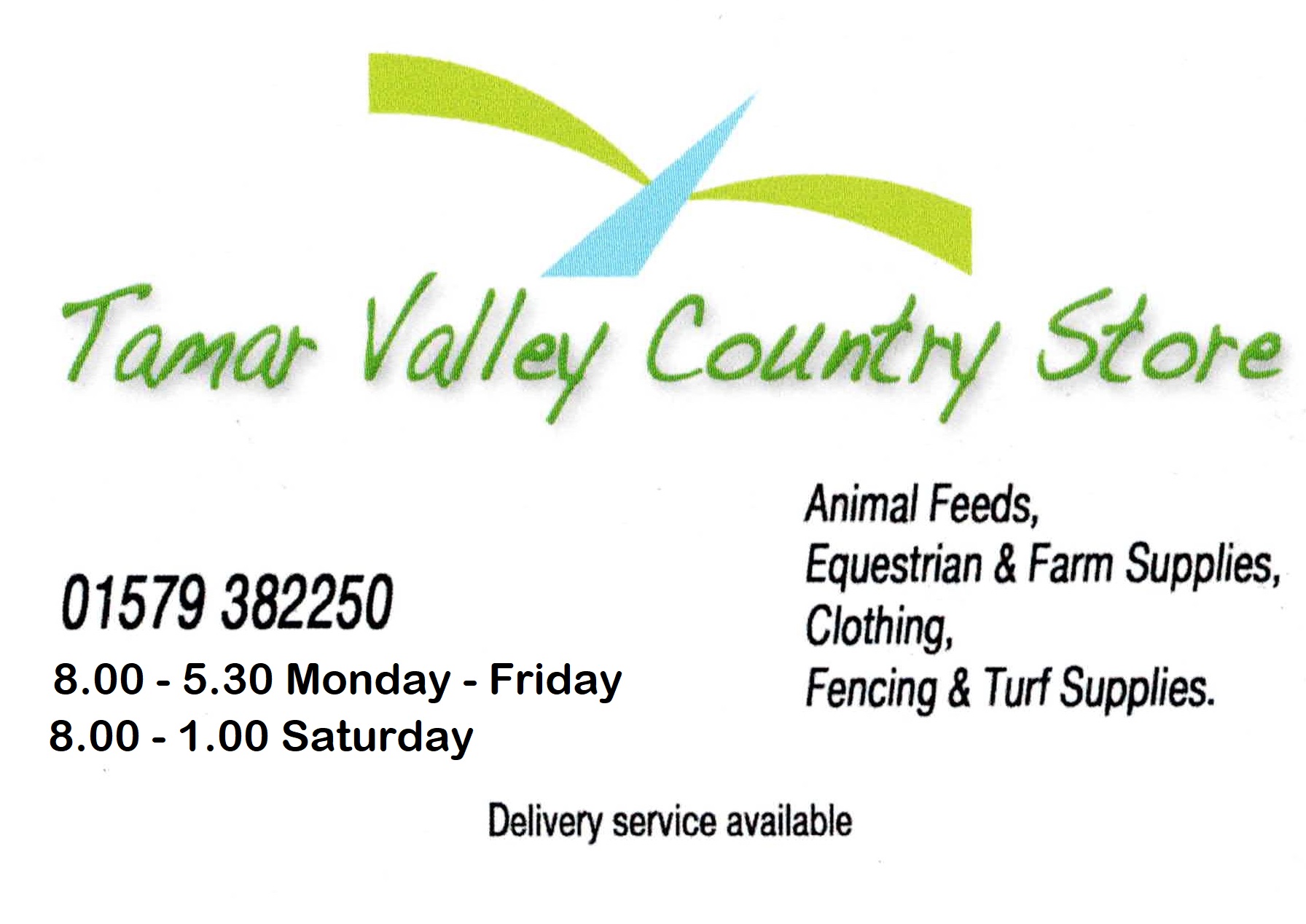 Tamar valley country store for all your pet poultry and equine supply's