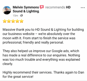 Review of HD Sound & Lighting 